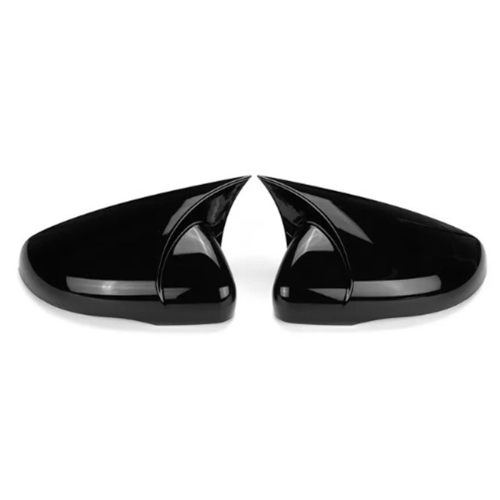 Car Rearview Mirror Cover for Golf 6 MK6 2011-2015 Side Cap Black