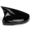 Car Rearview Mirror Cover for Golf 6 MK6 2011-2015 Side Cap Black 5