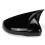 Car Rearview Mirror Cover for Golf 6 MK6 2011-2015 Side Cap Black 3
