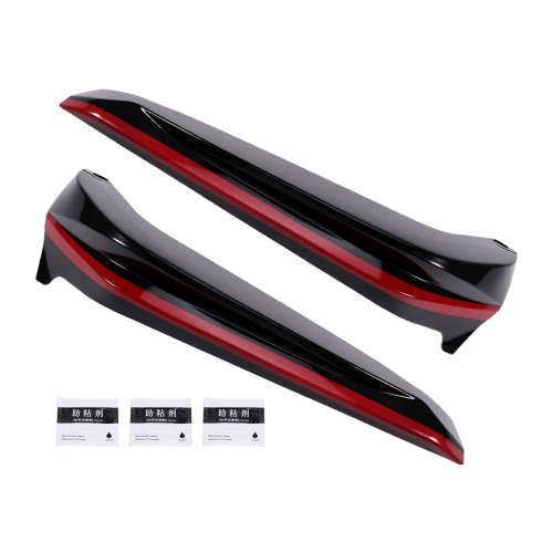 For 2022-2023 Car Front Bumper Side Corner Spoiler Splitter Guard Decor 2