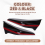 For 2022-2023 Car Front Bumper Side Corner Spoiler Splitter Guard Decor 9