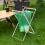Trash Bag Holder with Wood Handle Portable Kitchen Garbage Sorting Rack Separate Recycling Waste Bin for Camping A 3