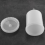 2 Pcs 600Ml Plastic Hvlp Paint Cup Pot for Sprayer Connector Jet 8