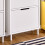 SoBuy Skoskab 50x130x19 cm Hvid 5