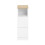 SoBuy White Bedside Table with Drawers, 20x35x60cm 12