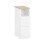 SoBuy White Bedside Table with Drawers, 20x35x60cm 1