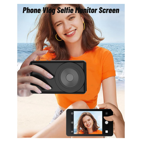 Magnetic Phone Vlog Selfie Monitor Screen for Live Stream Android 2