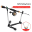 Ice Fishing Rod Holder Shelf Folding Retractable Gear 8