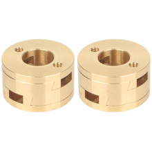 2PCS Z Screw Couplings Oldham Coupler for CR10 S4 S5 CR10S PRO Ender3 Pro V2 3S BLV 16mm T8 3D Printer Parts