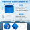 2 Pcs Water Filter Coupling Kit, for 28mm External Threaded Filters and Standard Plastic Bottles,with Gasket Seals 3