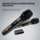New Universal Microphone Home USB Wireless Live Broadcast Radio Digital Display 6