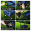 Foldable Cart Push Handle Extendable Trolley Accessories Wagon Equipment for Flat Folding 9