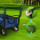 Foldable Cart Push Handle Extendable Trolley Accessories Wagon Equipment for Flat Folding 11