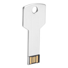 Clé USB en forme de clé 32 Go aluminium argenté