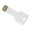 Clé USB en forme de clé 32 Go aluminium argenté 7
