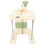 Râpe manuelle à chou en ABS et acier inoxydable, 25.96 oz 1