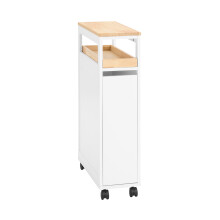 SoBuy Carrellino salvaspazio 20 cm con ruote e vassoio