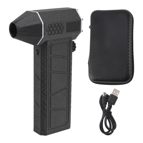 Powerful Handheld Jet Dry Blower 15x5cm, 8000mAh USB Recharge 2