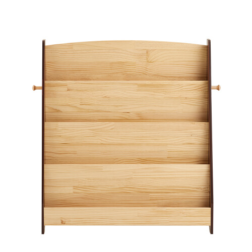 SoBuy Montessori Kids Bookcase with Storage & Hooks