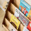 SoBuy Montessori Kids Bookcase with Storage & Hooks 10