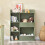 SoBuy Bibliothèque Enfant 5 Compartiments Vert 4