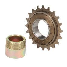 20T Freilauf mit 25,5–26 mm Adapter Ersatz Leichtes, einfaches Installations-Bike-Freilauf-Adapter-Kit für Elektrofahrräder