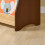 SoBuy Montessori Kids Bookcase with Storage & Hooks 7