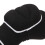 2 pezzi di ginocchiere in spugna, nero, S/M/L, 24-26 cm 6