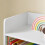 SoBuy Kids Bookshelf 5-Compartment White 9
