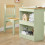 SoBuy Set Tavolino e Sedia Bambini Verde 9