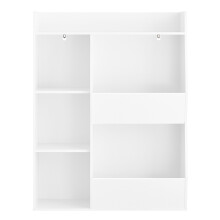 SoBuy KMB55-K-W Montessori Kids Bookcase - White