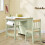 SoBuy Set Tavolino e Sedia Bambini Verde 4
