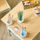 SoBuy Set Tavolino e Sedia Bambini Verde 8