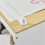 SoBuy Conjunto Mesa e Cadeira Infantil com Prateleiras Branco 10