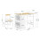 SoBuy Conjunto Mesa e Cadeira Infantil com Prateleiras Branco 3
