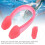 Clip nasale rosa in silicone+PC 0.3oz (9g) 5