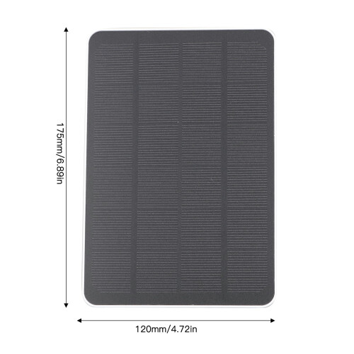 10W Waterproof Monocrystalline Solar Panel Charger for Arlo Pro 3/4 White 1