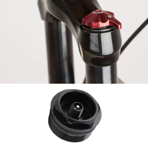 Bike Air Fork Valve Core Replacement Aluminum Alloy Nut for 32mm Front Fork