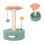 Interactive Sisal Cat Scratching Post Tower 25x25x35.5cm 9