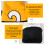 Copri-ferro No.5 da golf giallo-bianco 30x13 cm 111 g 5