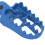 Coppia di pedane in alluminio blu per PW50 PW80 10