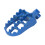 Coppia di pedane in alluminio blu per PW50 PW80 11