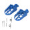 Coppia di pedane in alluminio blu per PW50 PW80 2