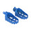 Coppia di pedane in alluminio blu per PW50 PW80 14