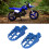 Coppia di pedane in alluminio blu per PW50 PW80 1