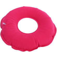 Cuscino gonfiabile antidecubito 38x38 cm rosa rossa
