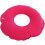 Cuscino gonfiabile antidecubito 38x38 cm rosa rossa 1
