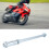 Durable.245mm Front Back Rear Axle for 200CC 250CC Trail Dirt Bikes 14