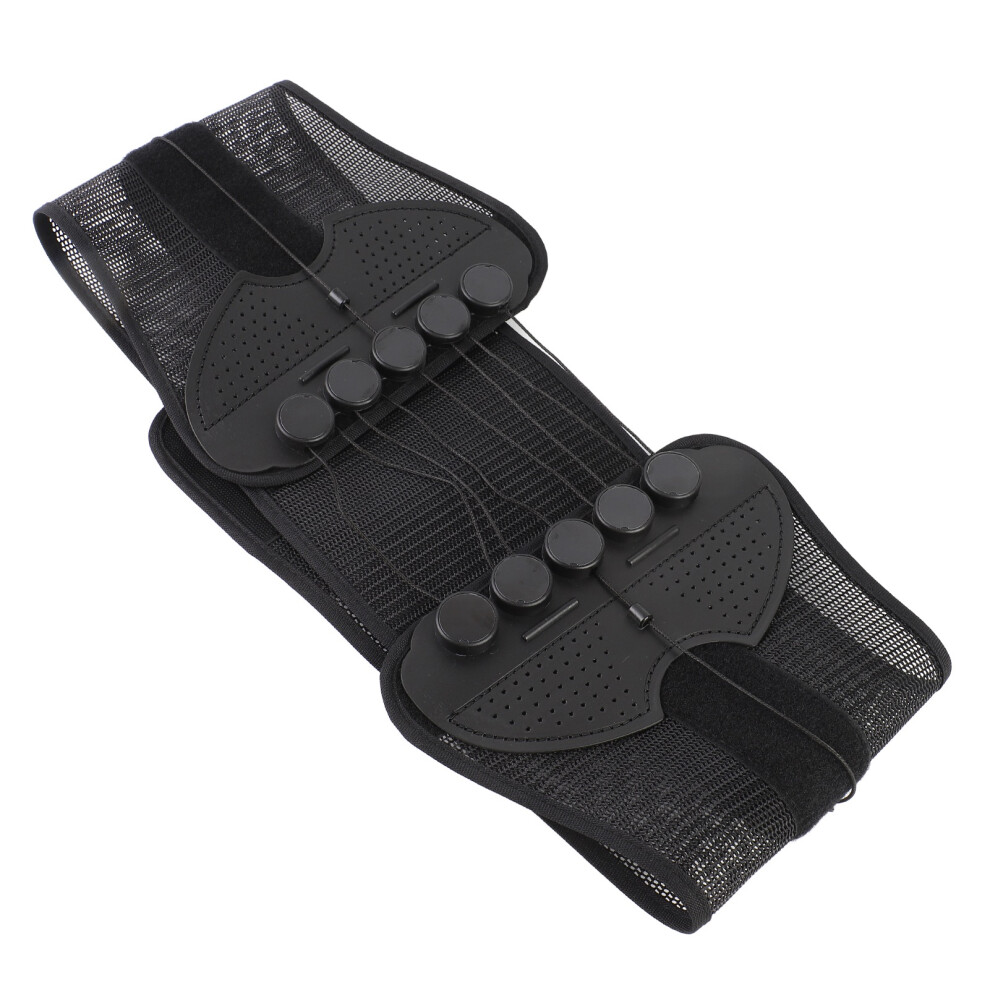 Adjustable Lumbar Back Brace 110â118cm for Herniated Disc Pain Relief