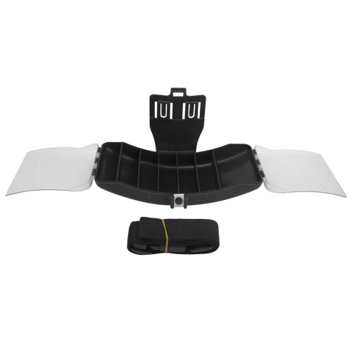 Scatola portatile da cintura per pesca 16.4-16.9oz Nero 1